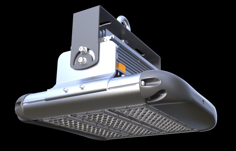 LED High Bay Side View